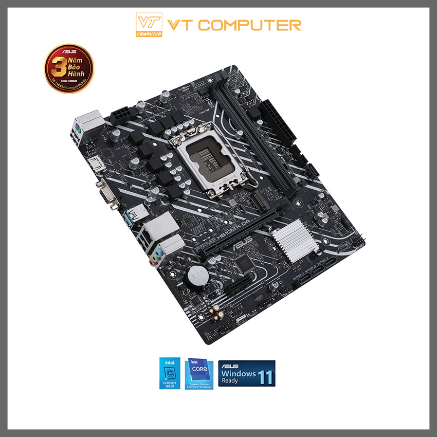 Bo Mạch Chủ Asus H610M / Socket 1700 / Bảo Hành 36 Tháng | BigBuy360 - bigbuy360.vn