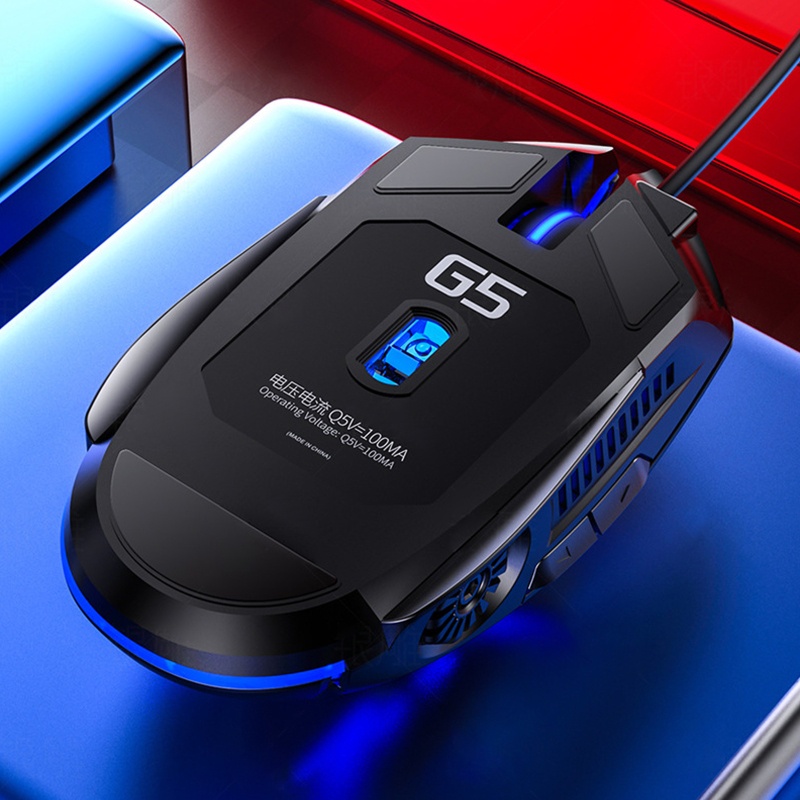 Chuột Chơi Game Có Dây G5 RGB 3200DPI Chất Lượng Cao