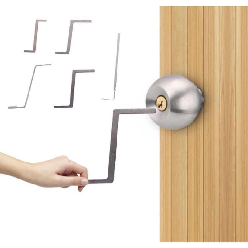 Dụng cụ mở khoá bằng thép không gỉ