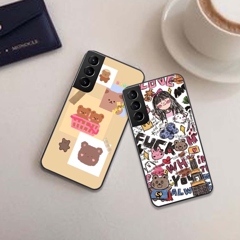 Ốp lưng Samsung S21 / S21 FE mặt cười Smile dễ thương. Vỏ lưng SS galacao cấp loại 1