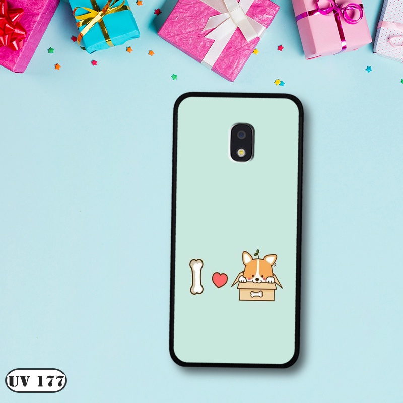 Ốp lưng  Samsung Galaxy J3 Pro - Lưng nhám viền dẻo in 2D
