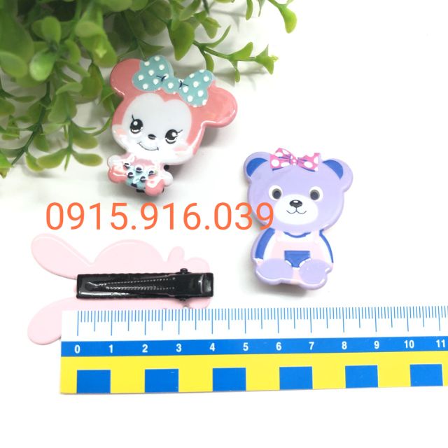 Kẹp tóc động vật hoạt hình dễ thương