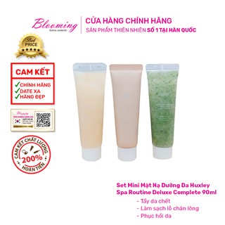 Set Mini Mặt Nạ Dưỡng Da Huxley Spa Routine Deluxe Complete 90ml