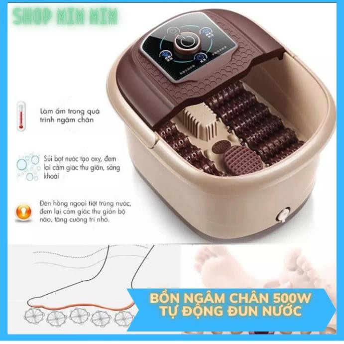 Bồn ngâm chân massage, chậu ngâm chân massage hồng ngoại có sục khí