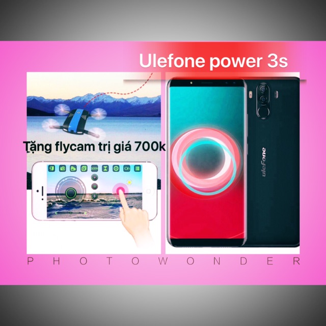 Điện thoại Ulefone power 3s quà tặng lớn