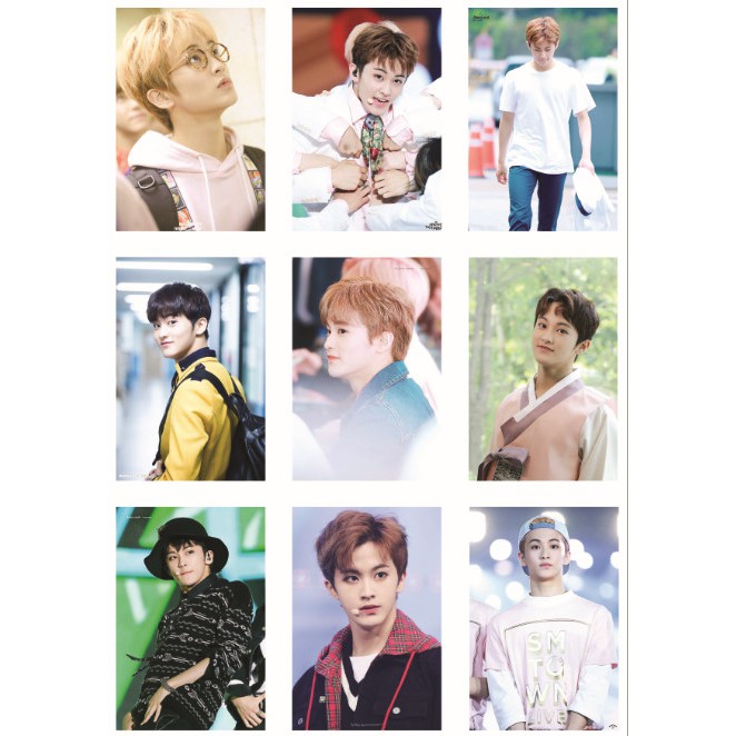 Lomo card ảnh NCT - MARK LEE full 63 ảnh