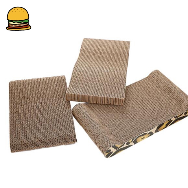 Cat Scratcher Cardboard Corrugated Paper Mat Pet Scratch Pad Hone Claws Toy Kitty Rest Board Play