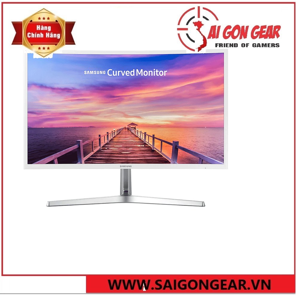 Màn hình Samsung LC27F397FHEXXV (27 inch/FHD/PLS/60Hz/5ms/250 nits/HDMI+DSub/Cong) màu trắng | BigBuy360 - bigbuy360.vn