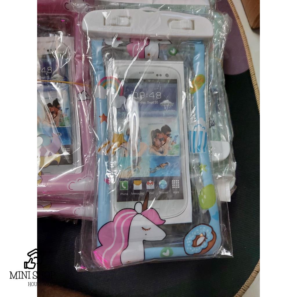 Túi Đựng Điện Thoại Vật Dụng Cá Nhân Chống Nước Dạng Phao Đi Biển, Hồ Bơi Chống Mất