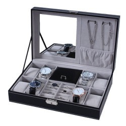 Hộp Đựng Đồng Hồ- Kính Mắt- Trang Sức Vỏ Da Cao Cấp