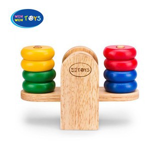 Đồ chơi gỗ Winwintoys - Cân bập bênh