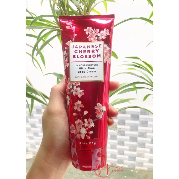 Dưỡng thể dạng kem Japanese Cherry Blossom Ultra Shea -Bath & Body Works  - USA
