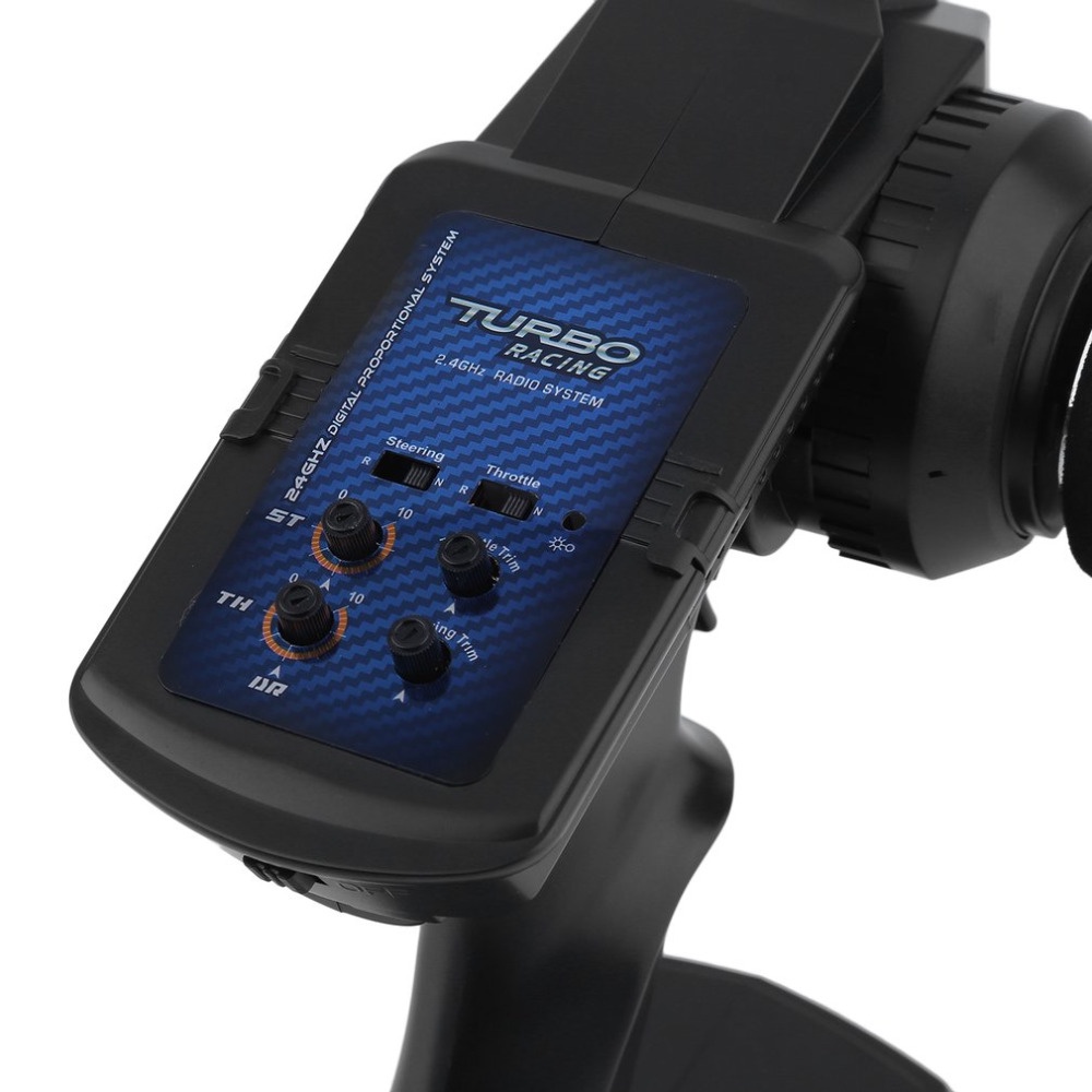Bộ Điều Khiển Hệ Thống Radio TURBO Racing 90102G 2.4GHz 2CH Cho Xe Hơi / Tàu Thuyền Điều Khiển