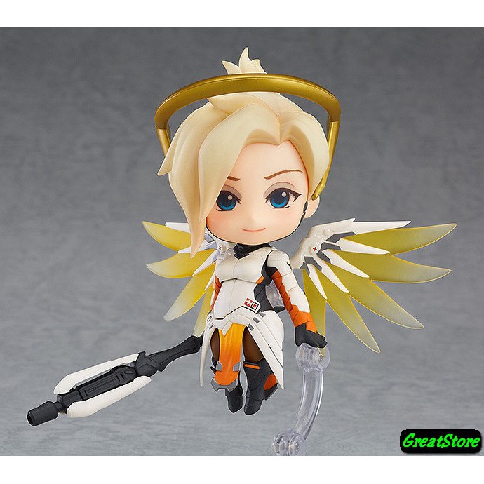 ( CÓ SẴN ) MÔ HÌNH Overwatch Mercy Classic Skin Edition 790 Q size Nendoroid