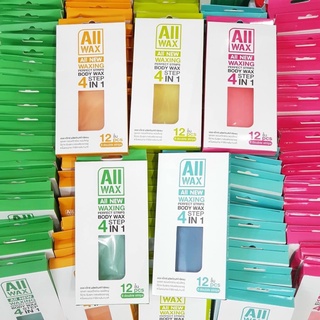 Wax lông Thái Lan All Wax New Perfect Strips Body Wax 4 Step In 1