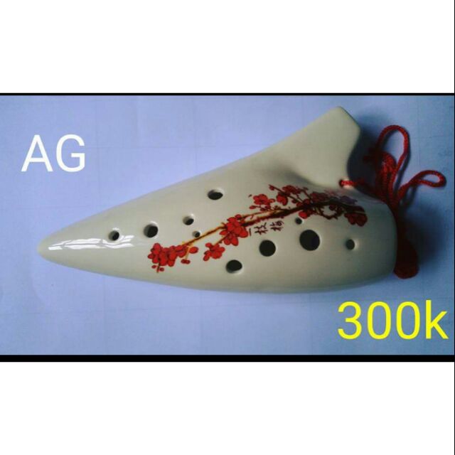 Sáo Ocarina 12 lỗ tone AG (G4)