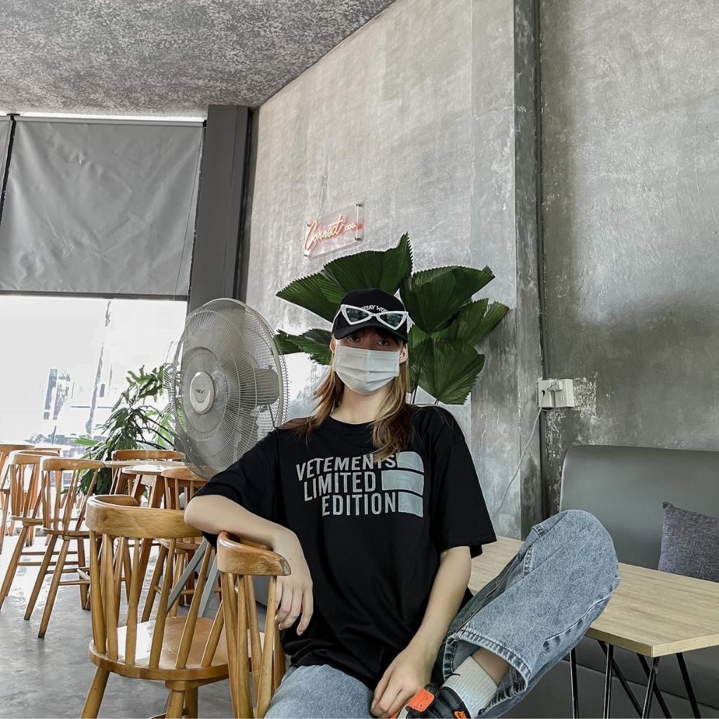 Áo thun nữ Vetement 3158 5545 form rộng cổ tròn 2 màu 1969storehue