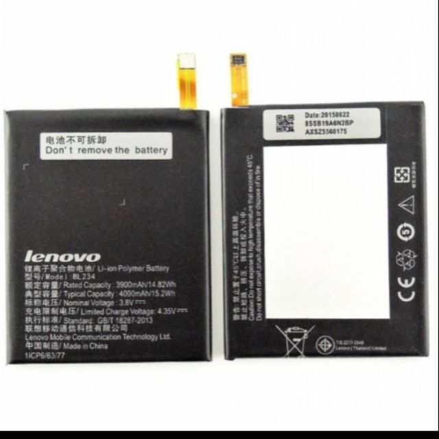 Pin điện thoại Lenovo P70 A5000 BL234 bảo hành 6 tháng