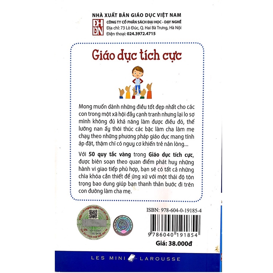 Sách - 50 quy tắc vàng-Giáo dục tích cực