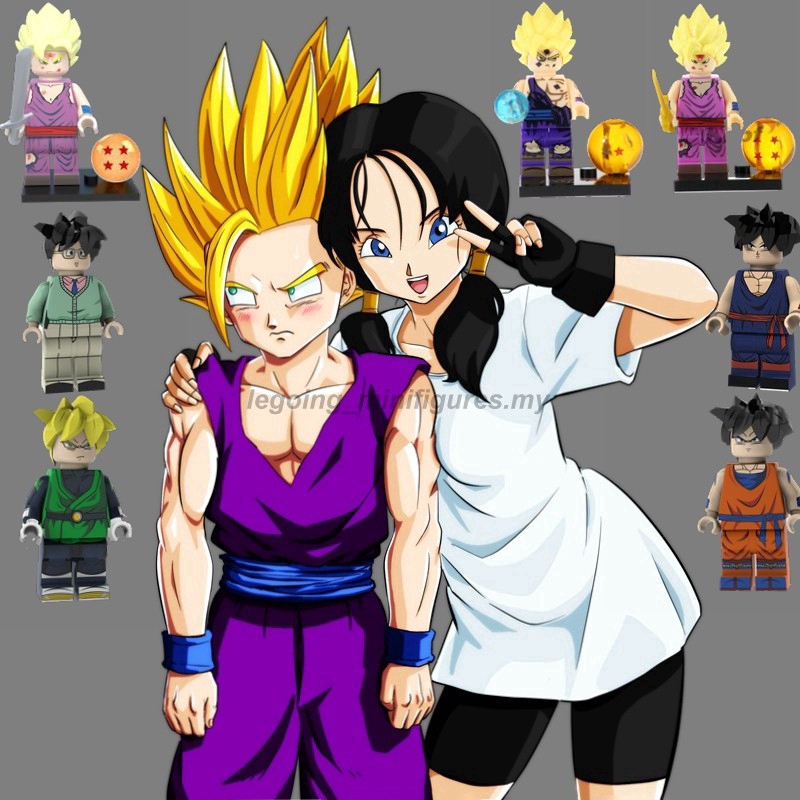 Mô Hình Nhân Vật Son Goku Vegeta Son Gohan Burdock Broli Trong Dragon Ball