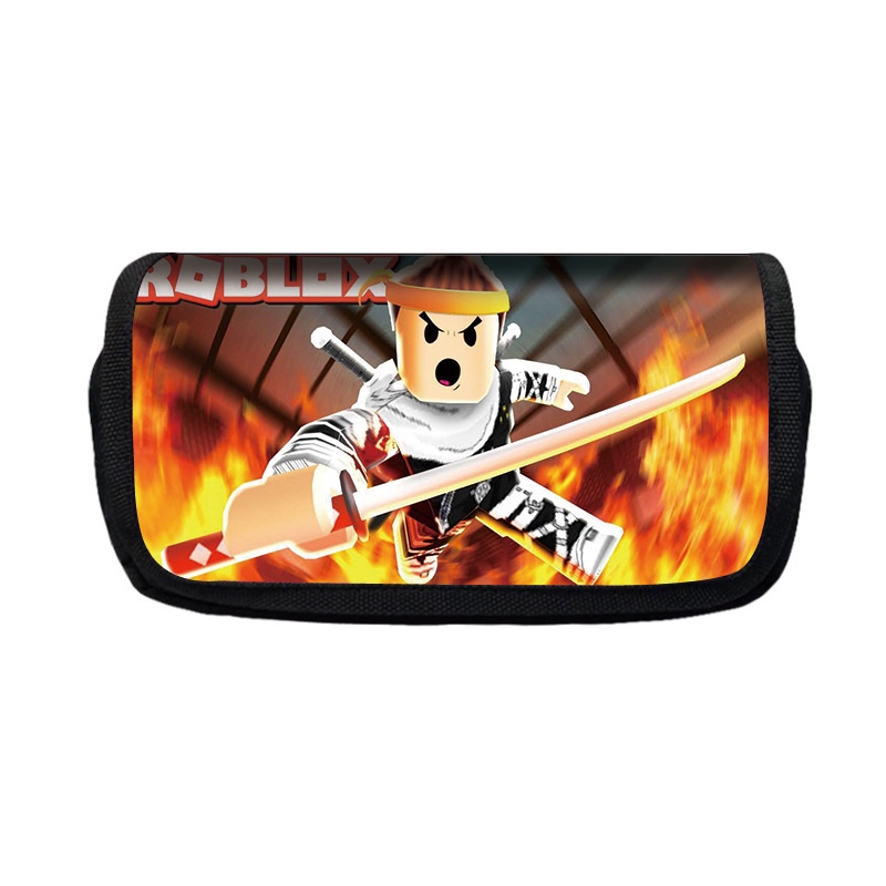 Roblox Bóp Viết Hình Vuông Chất Liệu Polyester Sức Chứa Lớn Phong Cách Hàn Quốc Cho Bé