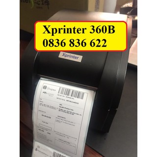 Mua Máy in đơn hàng  in tem  in hóa đơn  in mã vạch Xprinter 360B