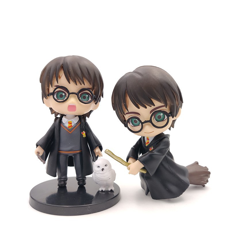 Mô Hình Để Bàn ⭐FREE SHIP⭐ Set Mô Hình ChiBi Hary Potter Trang Trí Bàn Làm Việc, Nhà Cửa