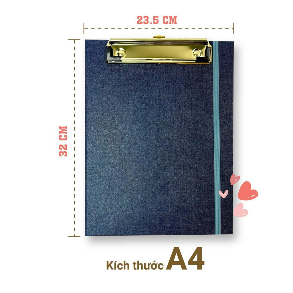 Combo 01 Bìa trình ký A4 & A5 + Notepad 100 trang cực kỳ đẳng cấp cho Văn Phòng chuyên nghiệp