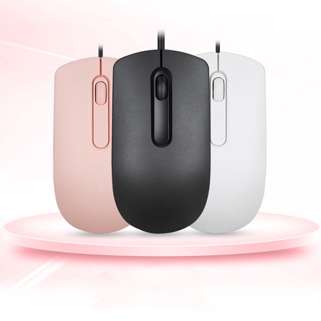 Chuột máy tính có dây 1.2m 1200dpi thông dụng thời trang