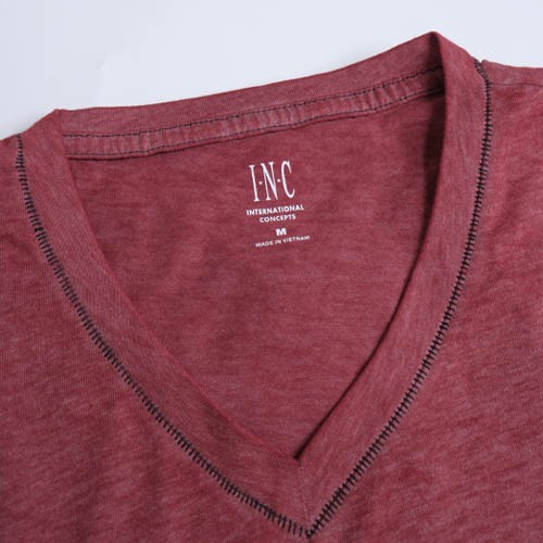 Áo Thun Nam Cổ Tim Màu Đen, Trắng, Xanh Đen👕 FO76 SHOP👕