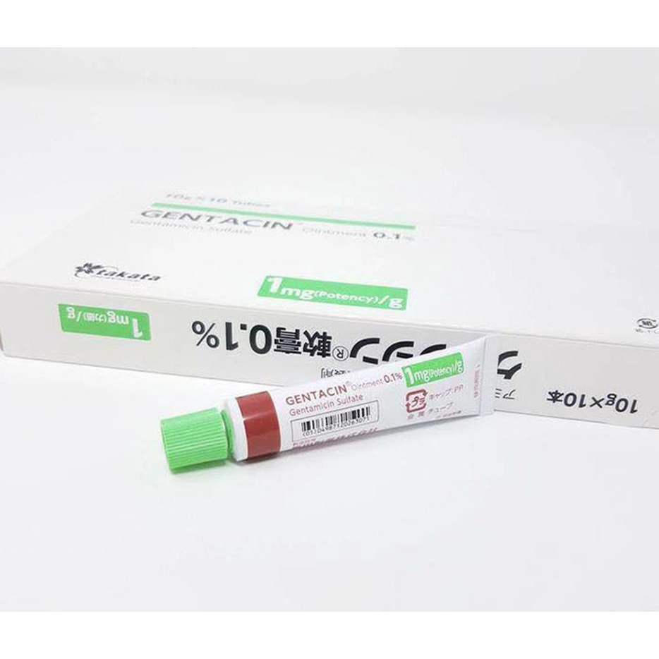 Gentacin Nhật Bản 10g Kem Làm Mờ Sẹo &amp; Ngăn Ngừa Sẹo