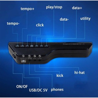 Bộ gõ trống điện tử Electronic Drum Portable