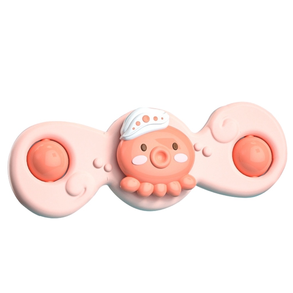 Bộ 3 đồ chơi con quay spinner hình côn trùng vui nhộn cho bé, nhựa an toàn, Đồ chơi con xoay đáng yêu cho trẻ