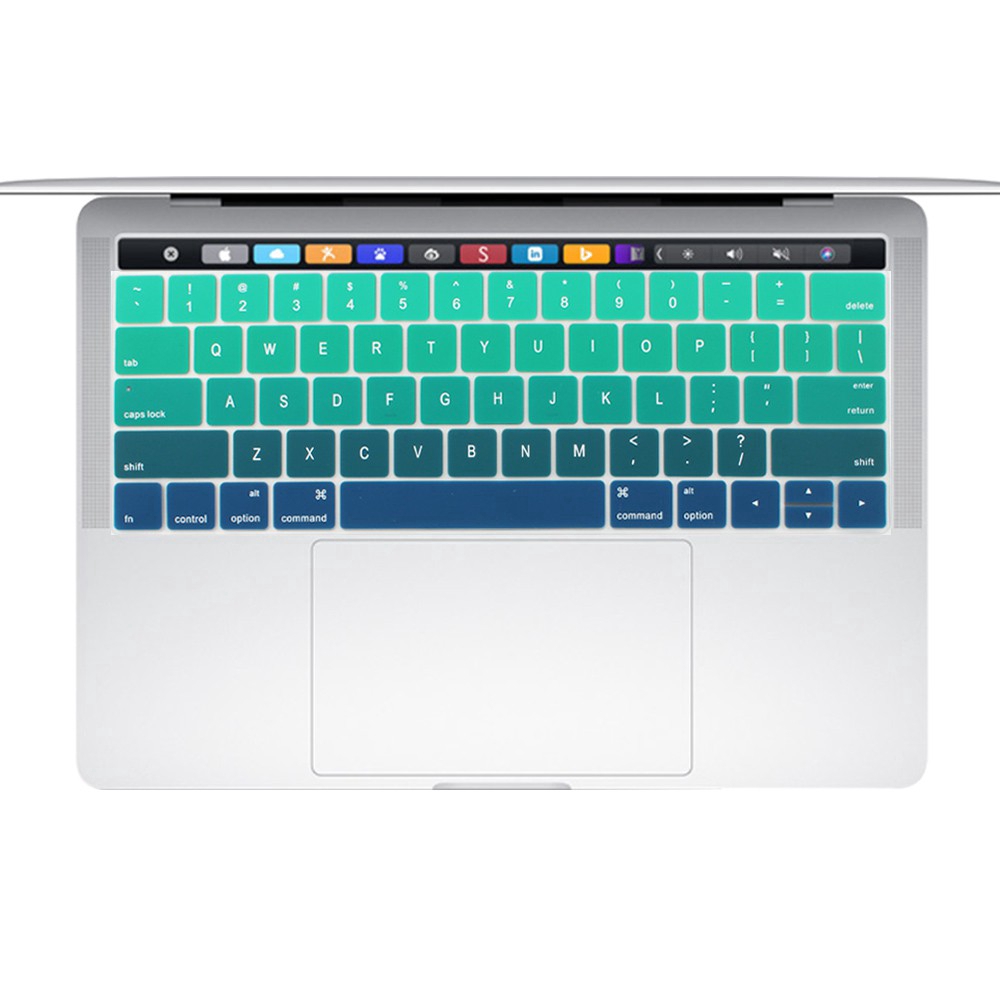 Miếng dán silicone bảo vệ bàn phím cho MacBook Pro 13 15