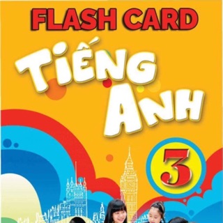 Thẻ tiếng Anh lớp 3, a5 2 mặt