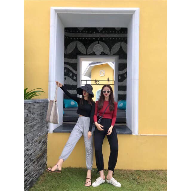 ÁO CROPTOP TAY DÀI #AGE2X | BigBuy360 - bigbuy360.vn