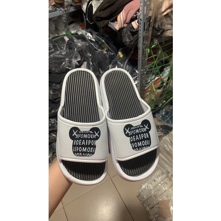 Dép bánh mì độn đế nam nữ siêu nhẹ siêu êm quai hình Meckey thời thượng