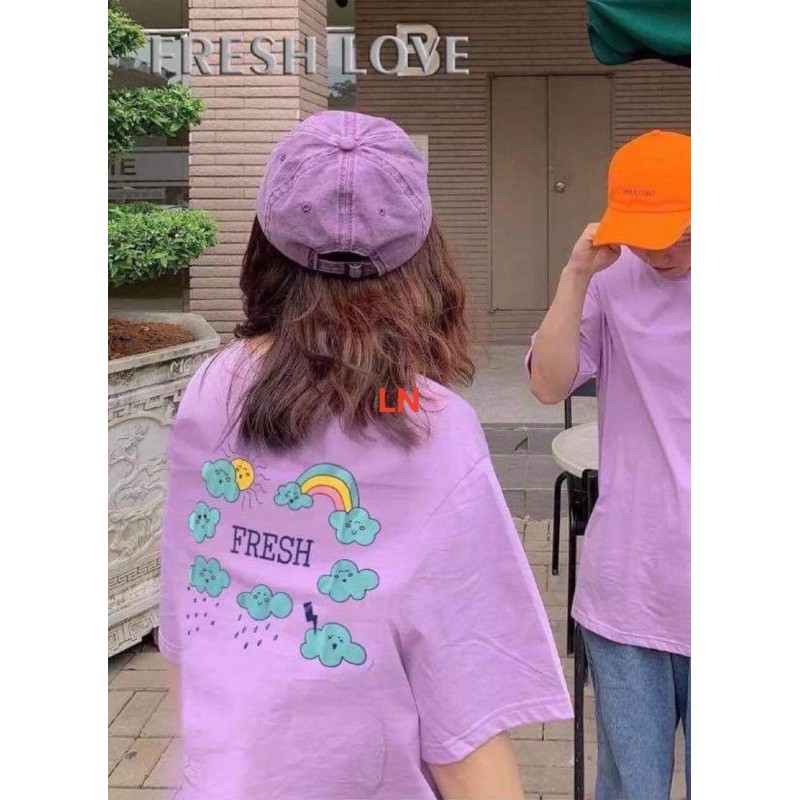 Áo phông đám mây fresh LN11