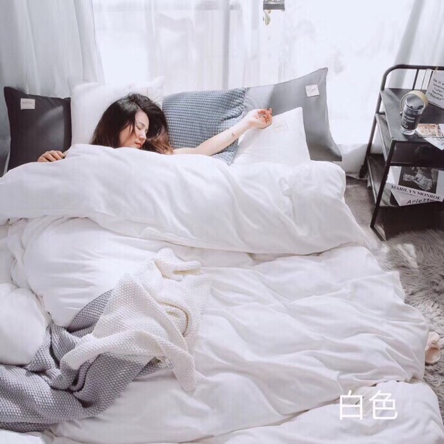 Chăn ga gối Cotton Đũi cao cấp (Cotton TiCi)❤️miễn phí bo chun❤️
