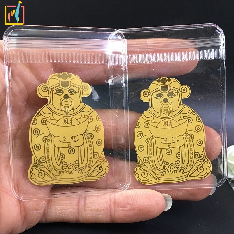 Miếng Dán May Mắn Hình Chú Hổ Vàng ZOEVNXH