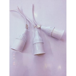 Đui đèn treo kín nước có dây (không khoen móc)