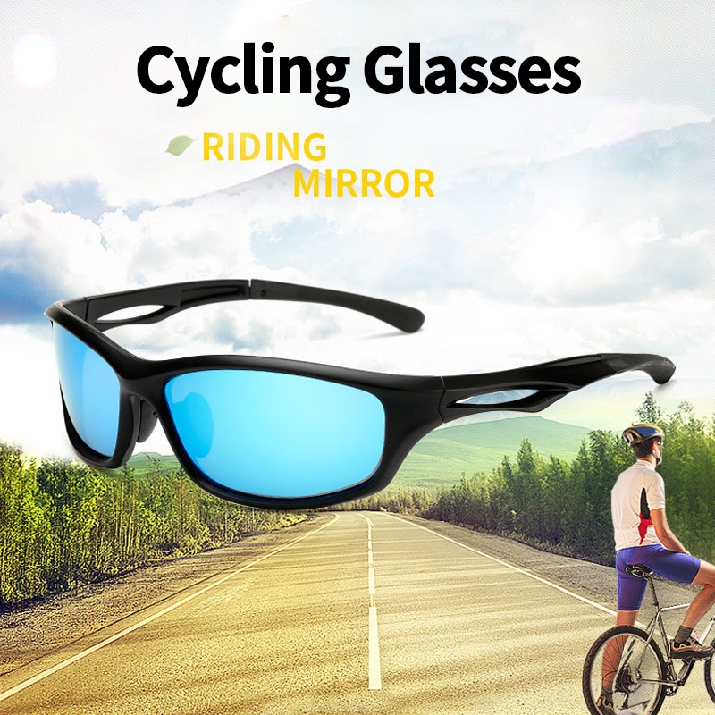 Kính mát chống tia UV cho nam nữ khi đạp xe