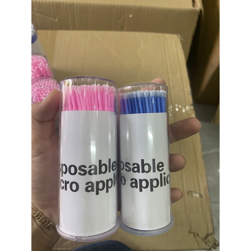 TĂM THÁO MI - GỠ MI ĐẦU NHỎ HŨ 100 CÂY - DỤNG CỤ NỐI MI