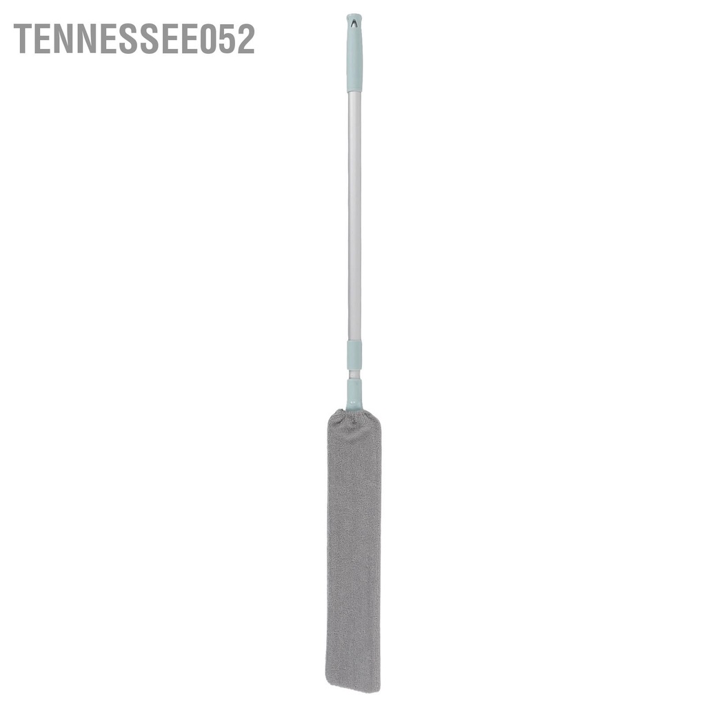 Tennessee052 Bàn chải bụi Thanh nhôm Tay cầm dài 55in Có thể mở rộng đàn hồi Mở có giặt được Đường viền phẳng tay sợi nhỏ