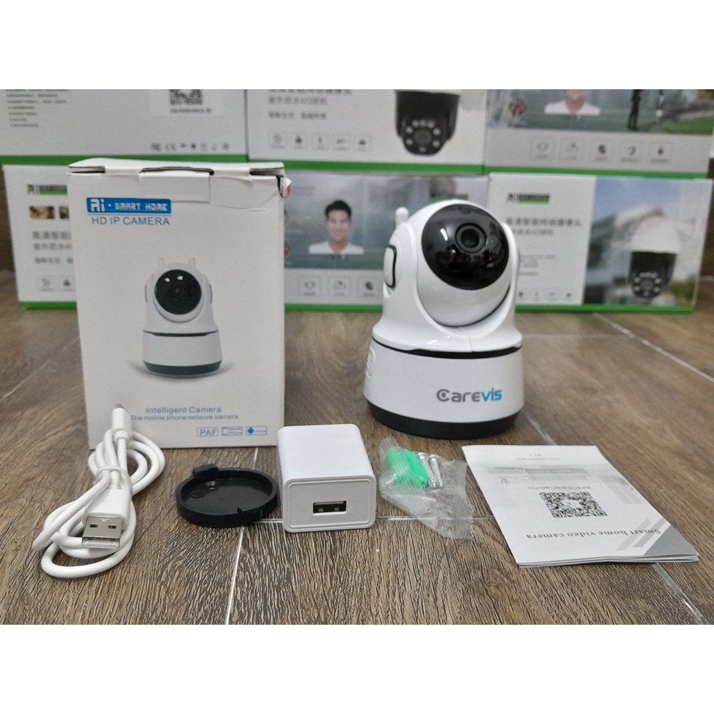 Camera an ninh wifi, camera Ip Wifi Carecam F200 1080p