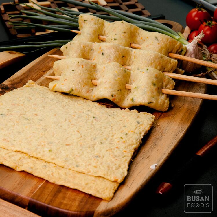 CHẢ CÁ HÀN QUỐC DẠNG QUE 500G