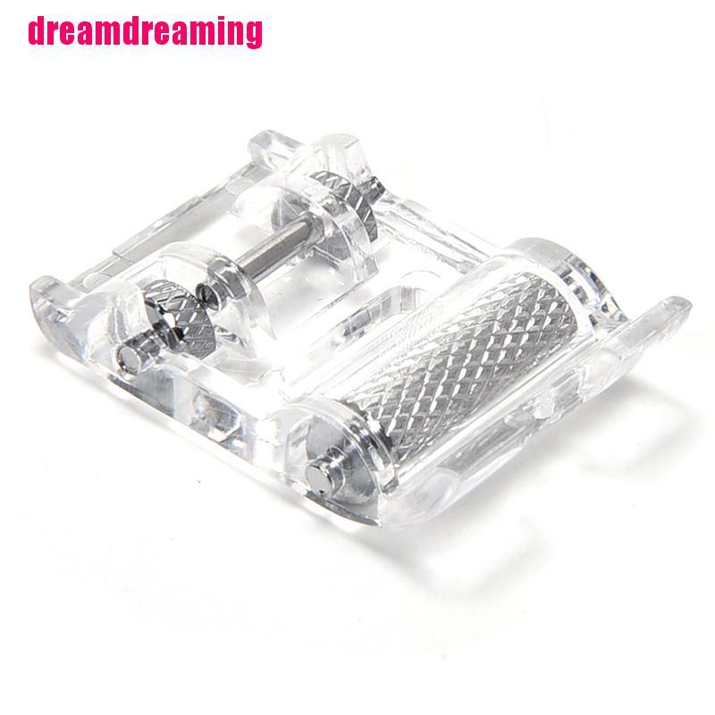 [DM]New Portable Mini Low Shank Roller Sewing Machine Presser Foot Leather Household