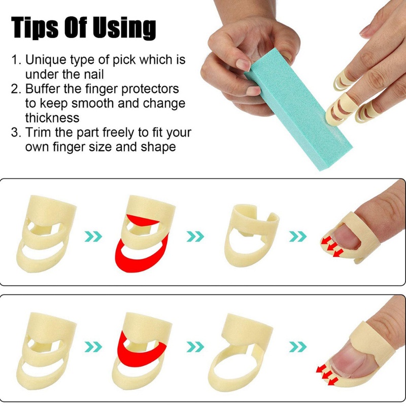 Sun Miếng Gảy Đàn Banjo Đeo Ngón Tay Cái Kiểu Rỗng Hai Kích Cỡ