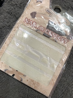 Stick 3D bóc dán tấm nhỏ trang trí móng