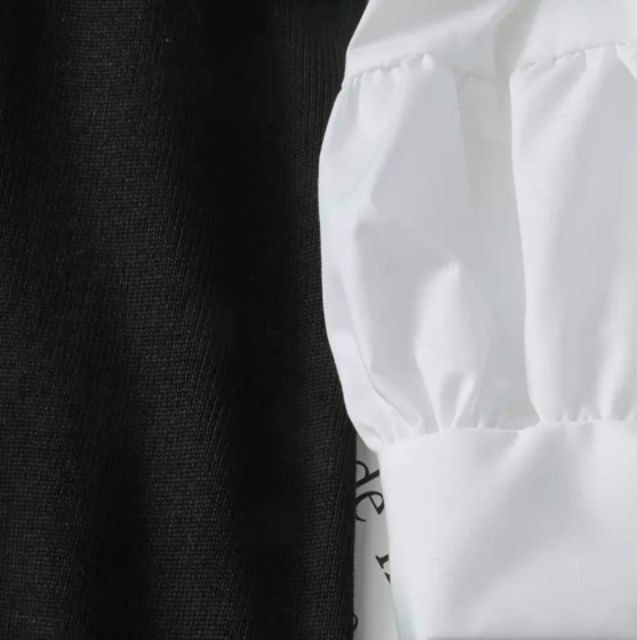 HÌNH THẬT - ĐẦM LEN TAY BỒNG XINH CHẤT TIỂU THƯ ĐẦM NỮ ĐẸP | BigBuy360 - bigbuy360.vn